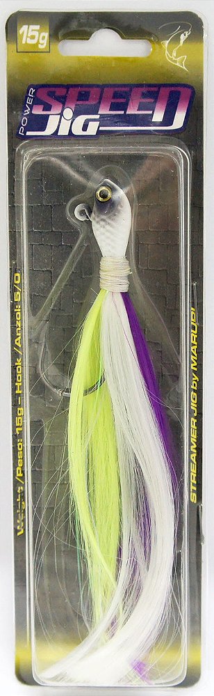 Isca Maruri Jig Speed Streamer 15g 5/0 Cor 30