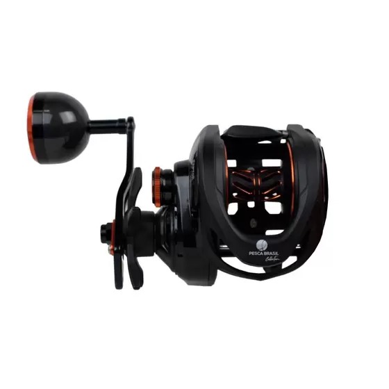 Carretilha Pesca Brasil Raptor BG Ultra esquerda 6+1rol 085020-UN