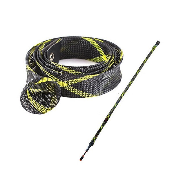Capa para vara Rod Cover 1,50m 30mm Black/Yellow RC150B006