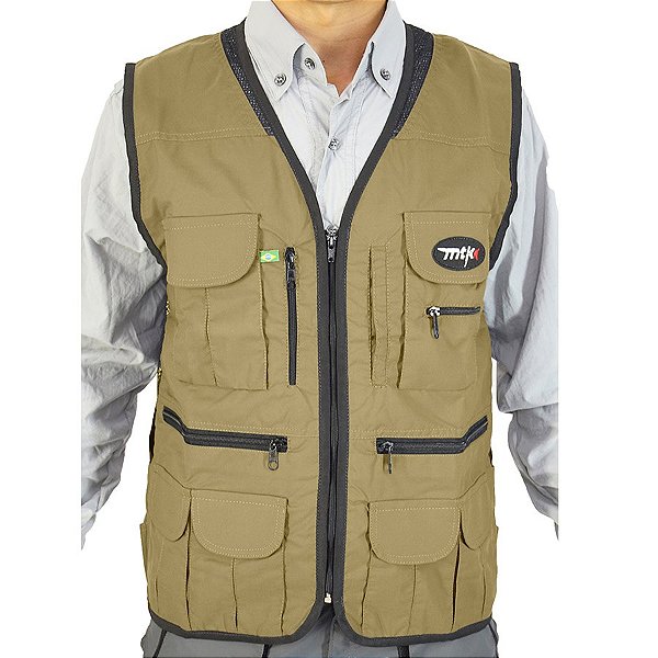 Colete MTK Free GG Caqui
