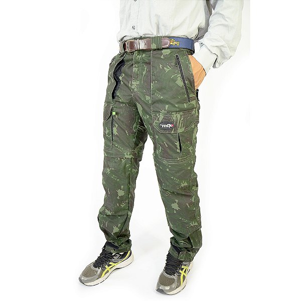 Calça bermuda MTK Amazon Tam: 44 - Cor Camuflada verde