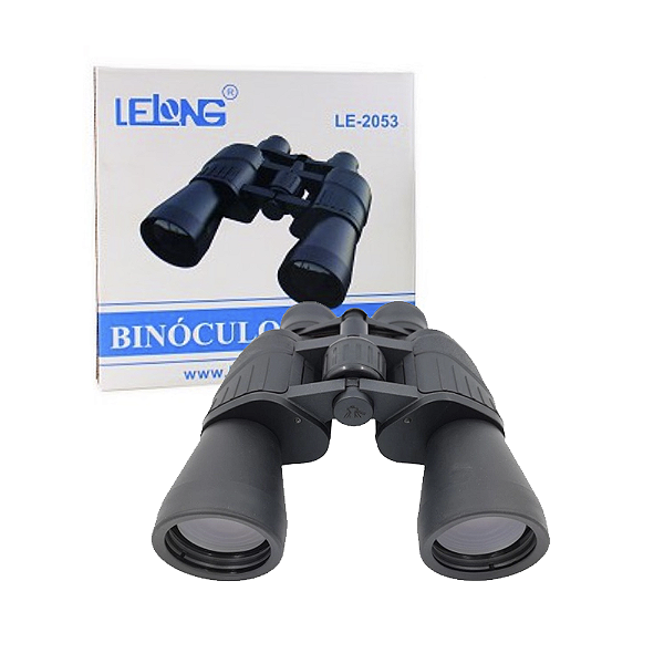 Binóculo Lelong LE-2053 Prof Preto 10-20x50