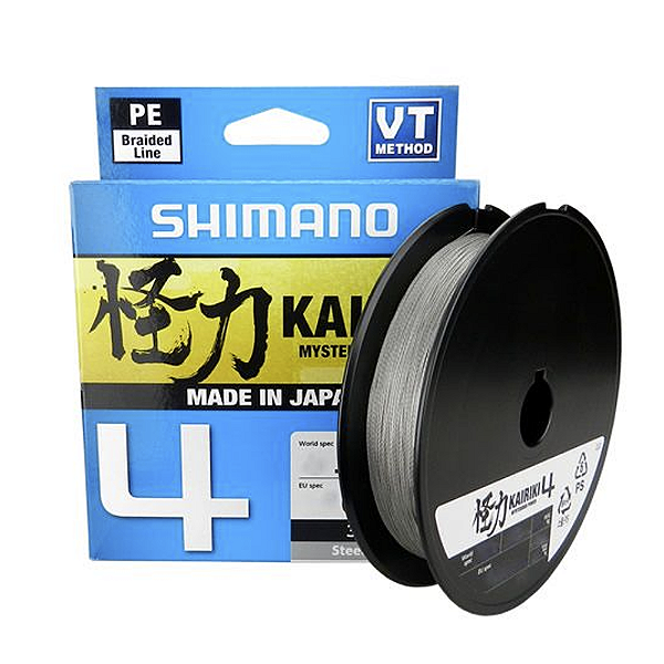 Linha Shimano multi Kairiki multi cor 4 LDM54TE 20lb 0,20mm X 150m