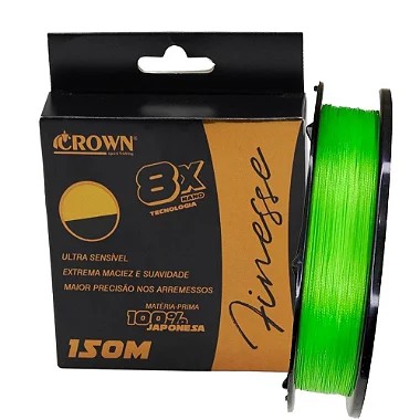 Linha Crown Finesse mult. 8X 0,23mm 150m