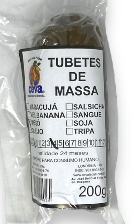 Isca Ceva tubete de Massa Misso 200g