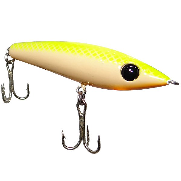 Isca artificial Artesanal J Strey Volt 8 cm10g Cor 9800 Goiabinha