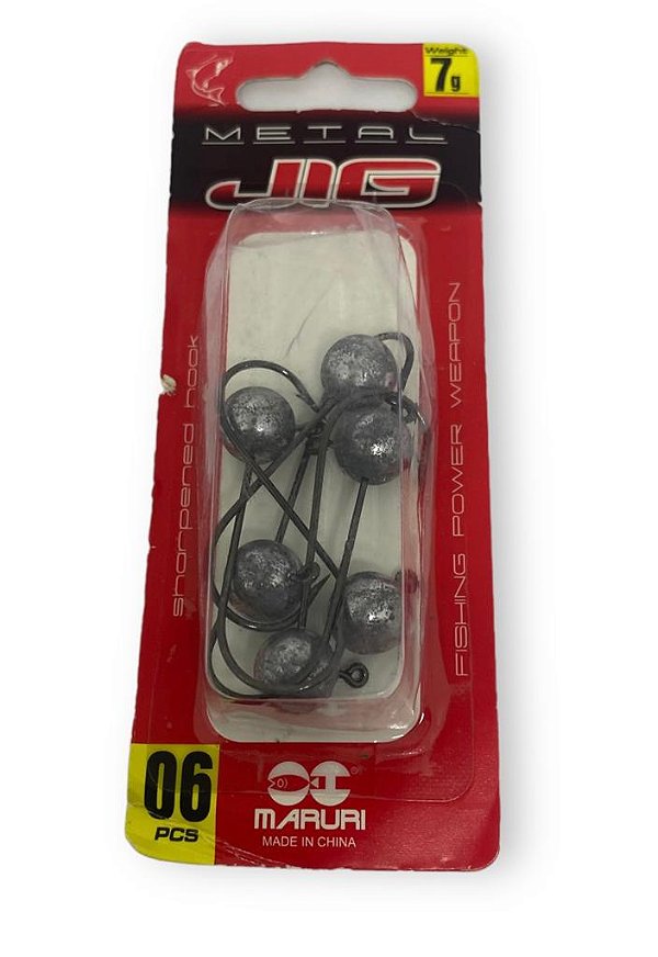 Isca Maruri Jig Metal 10740 7g 4/0 c/ 6