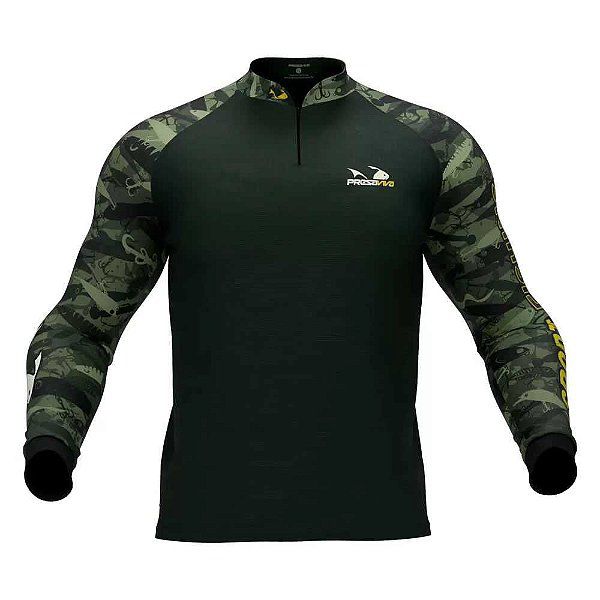 Camiseta de Pesca Presa Viva Camuflada 08 EXG
