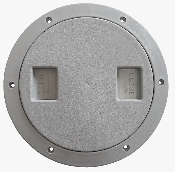 Tampa inspeção HP 6 polegadas Branco