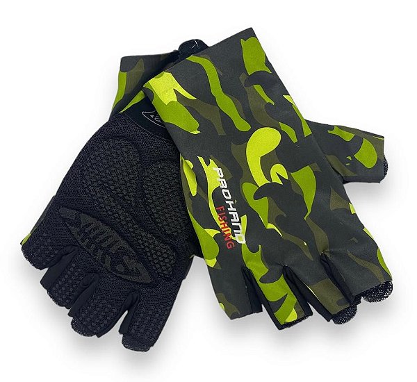 Luva Pro Hand Fishing dedo curto XGG 3202D-XGG