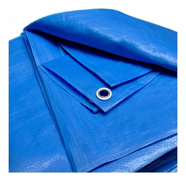 Lona Encerado Polietileno 100 Micras 2m x 2m Azul Kala