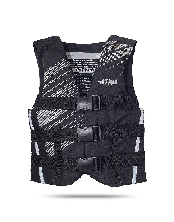 Colete Salva vidas Ativa 55 P Preto