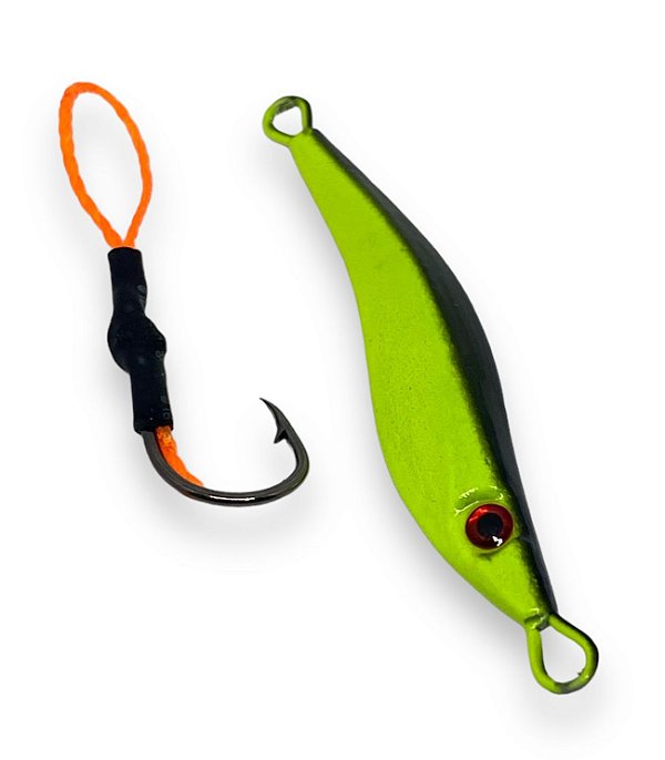 Isca Micro Jig Camarão 25 gramas cores sortidas