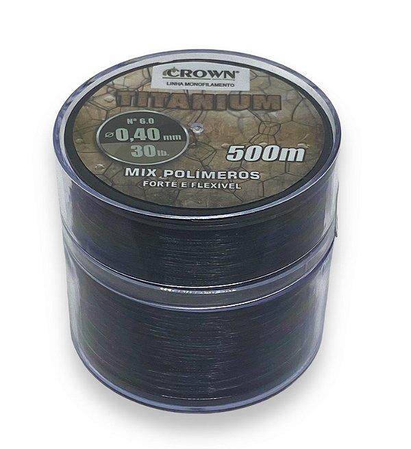 Linha Crown Titanium 0,40mm 500m