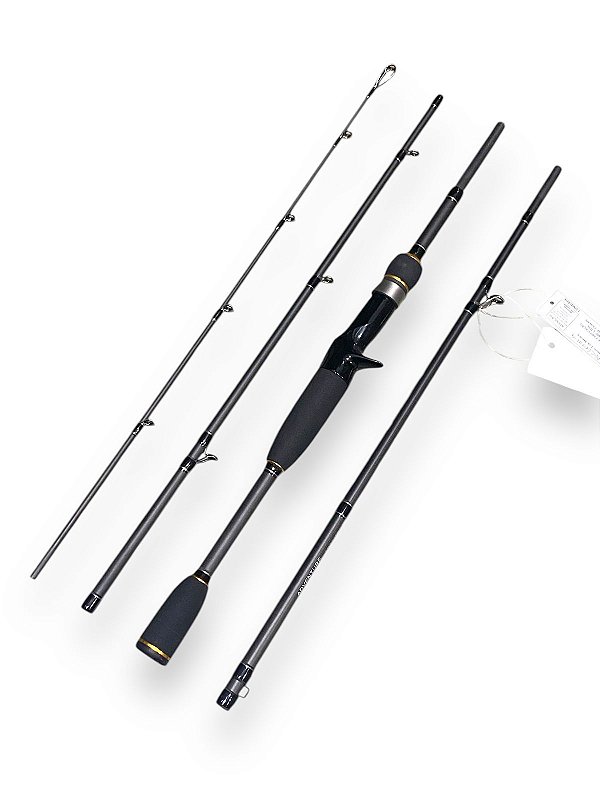 Vara Intergreen Adventure 4 partes ADC60MH-4  cabo EVA bipartido 12-25lb 1,83m carretilha