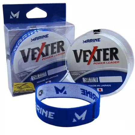 Linha Fluorcarbono Marine Sports Vexter Leader 0.28mm 13lb/5,9kg 50m