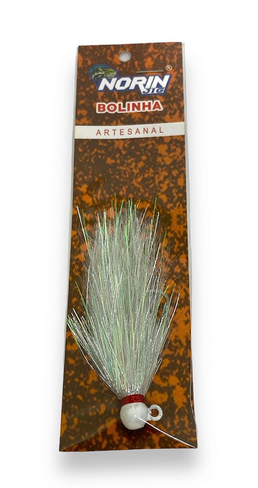 Isca artificial Norin Jig Bolinha BL 05 8g anzol 4/0 Artesanal