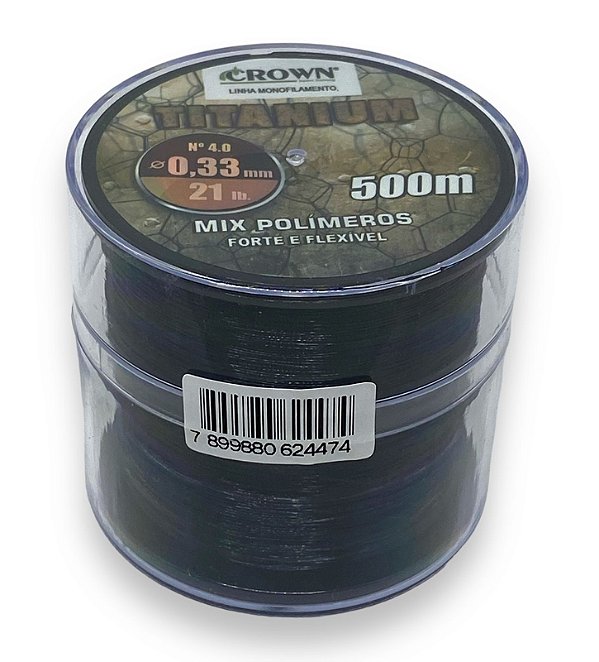 Linha Crown Titanium 0,37mm 500m