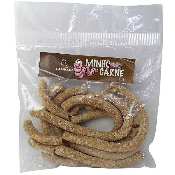 Minhoca Pronta Carne Fina Lambari SportFish 100g
