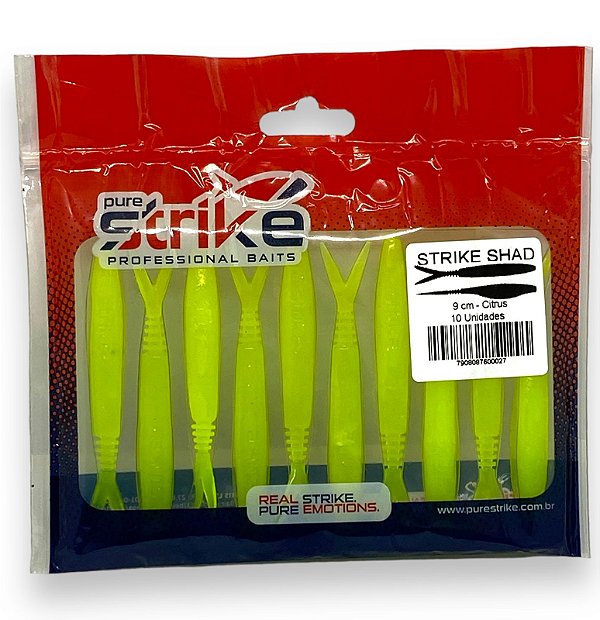 Isca Strike Shad 90 - 9cm Citrus