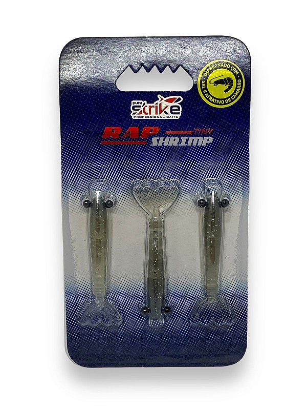 Isca Rap Shrimp P - 6cm Iron Silver Flake