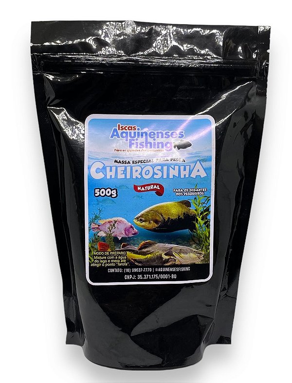 Massa Especial Cheirosinha Natural 500g - Iscas Aquinenses Fishing