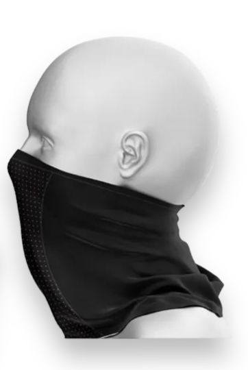 Brezee Buff Mar Negro Faceprotection Preto poliamida premium
