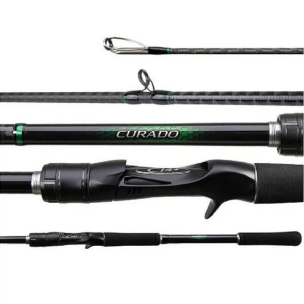 Vara Shimano Curado serie Brasil CDC58MHSAA 5 8 (1.73M) 1 parte para carretilha