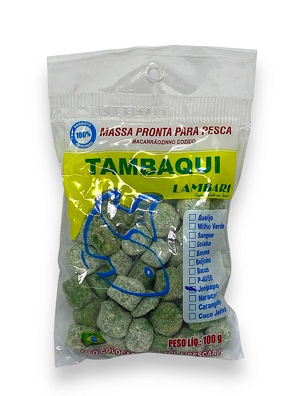 Massa Lambari Tambaqui Jenipapo 100g