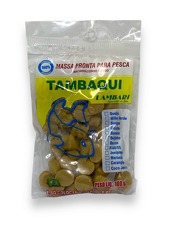 Massa Lambari Tambaqui Beijinho 100g
