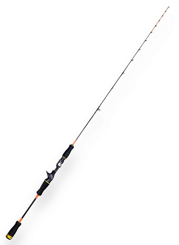 Vara Artesanal Mont Blanc 140 101g 6/20lb carretilha 1,40m carbono e gel