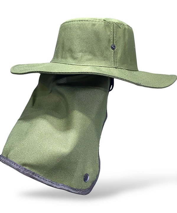 Chapéu HP Legionário c/ proteção Verde oliva