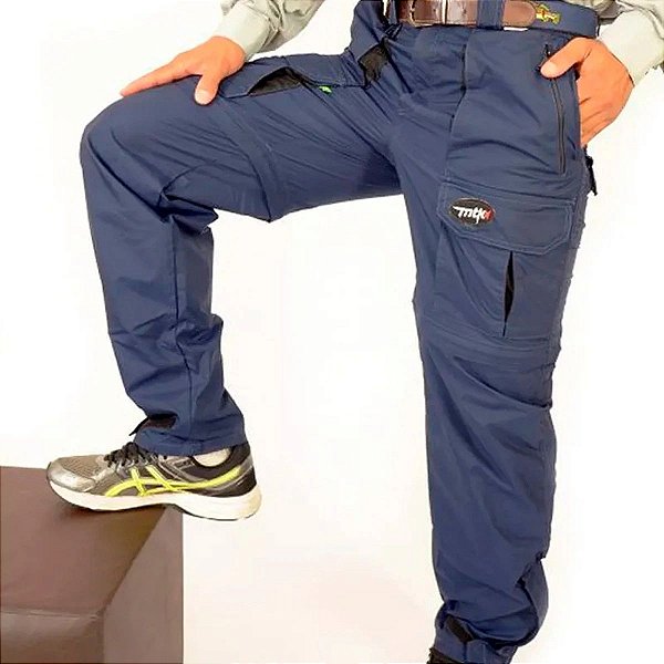 Calça bermuda MTK Amazon Tam: 46 - Cor Azul Marinho