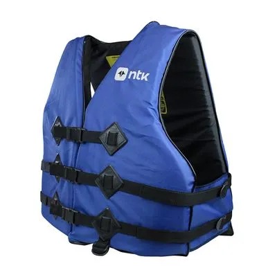 Colete salva-vidas Atlântico NTK 25/35kg Azul Homologado pela Marinha