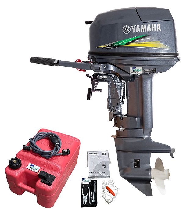Motor de popa Yamaha 30HP 2T HWHS Partida elétrica - Preço pessoa física