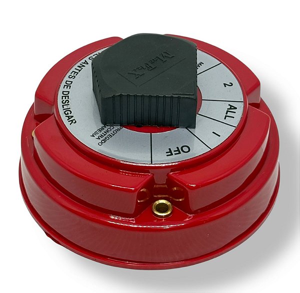 Chave Geral 2 Baterias 4 Posições MXF – 360 A - 6–32 V -Blindada