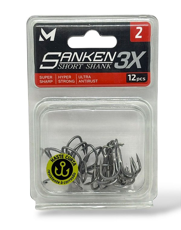 Garatéia Marine Sports Sanken Shank 3X CT 2 c/ 12