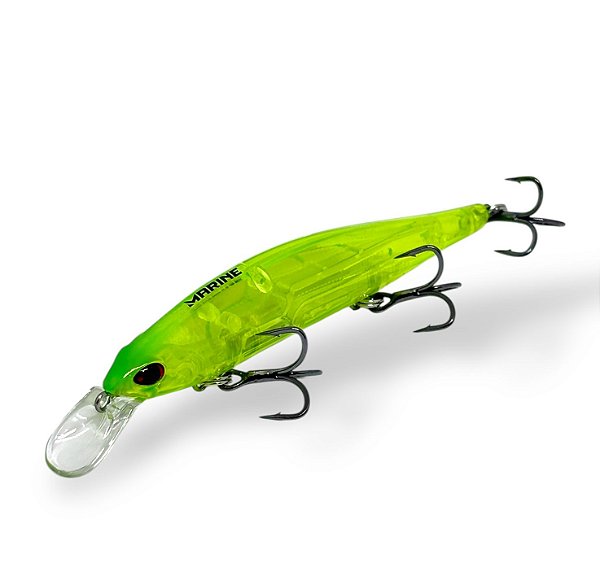 Isca artificial Marine Sports Predator Minnow  SR 115S 17g 115mm cor CTT70