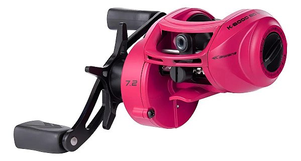 Carretilha Kawana K-6000 Bg 6 Rol Drag 6,8kg Rosa Direita
