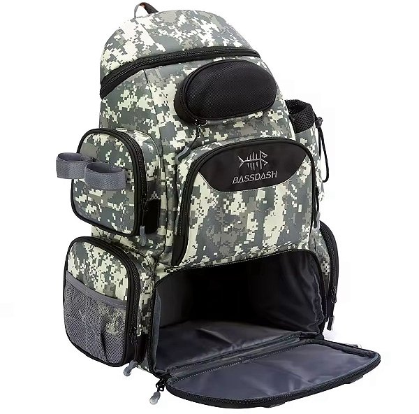 Mochila de Pesca Bassdash 3600 camuflada