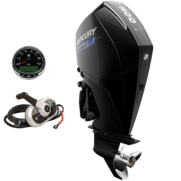 Motor de popa Mercury 300 HP 4T Sea Pro ELPT EFI V8 Rabeta XL 25" Comando mecânico - Faturamento INSCRIÇÃO ESTADUAL E PRODUTOR RURAL REGIÃO NORTE, NORDESTE E CENTRO-OESTE