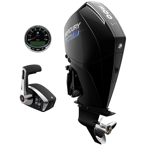 Motor de popa Mercury 300 HP 4T Sea Pro ELPT EFI V8 Rabeta XL 25" DTS Comando Eletrônico - Faturamento INSCRIÇÃO ESTADUAL E PRODUTOR RURAL REGIÃO NORTE, NORDESTE E CENTRO-OESTE