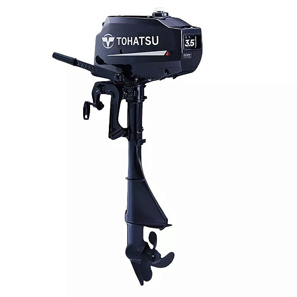 Motor de popa Tohatsu 3.5 HP 2T M3.5S - Faturamento CNPJ ou Produtor Rural (exceto SP)