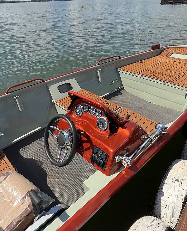 DUPLICADO - Barco Martinelli Dream Bass 6.0 Expedition+ Mercury 60 hp ELPT 4T Part. Elétrica Power Trim Fat. PJ + acessórios de navegação instalados