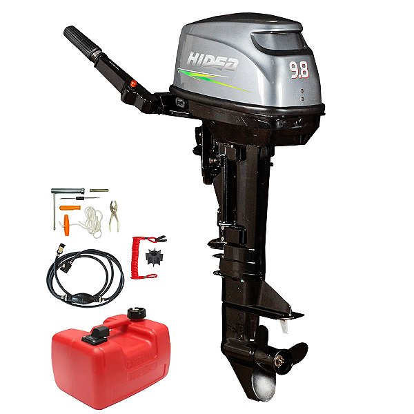 Motor de popa Hidea 9.8 HP 2T - P. Rural ou CNPJ - exceto SP
