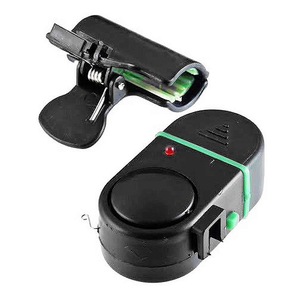 Alarme sonoro e visual Lamazon para varas de pesca mod. HBL-02