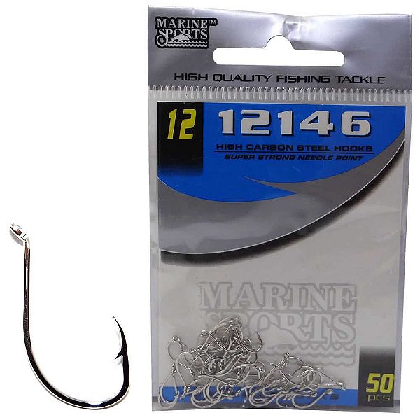 Anzol Marine Sports 12146 Nickel - 12 com 50