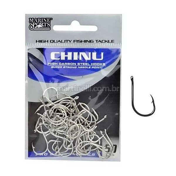 Anzol Marine Sports Chinu nickel n. 05 com 50
