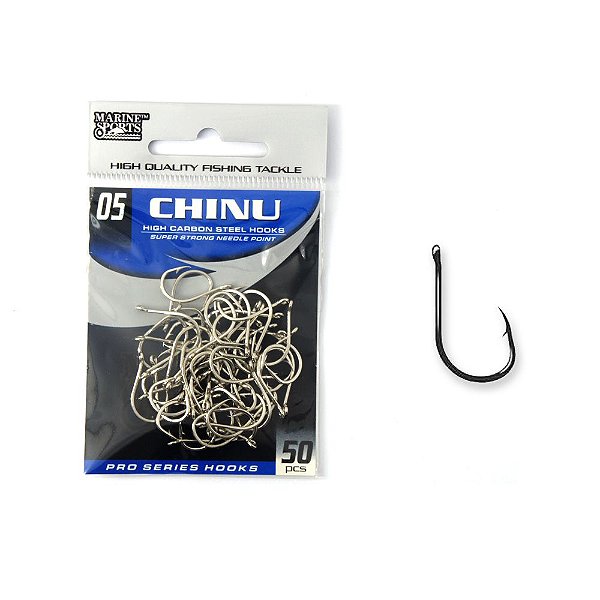 Anzol Marine Sports Chinu nickel n. 06 com 50
