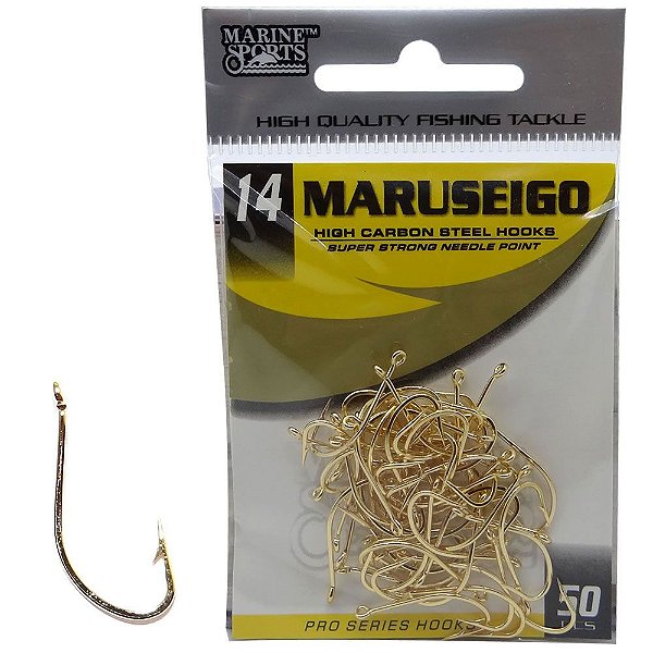 Anzol Marine Sports Maruseigo Gold n. 14 com 50
